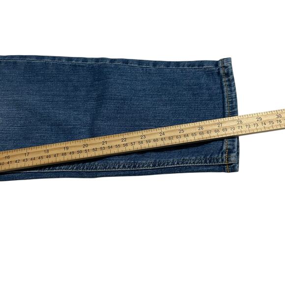 Banana Republic Womens Jeans 6 Blue Distressed Low Rise Relaxed Girlfriend Denim - Picture 12 of 12